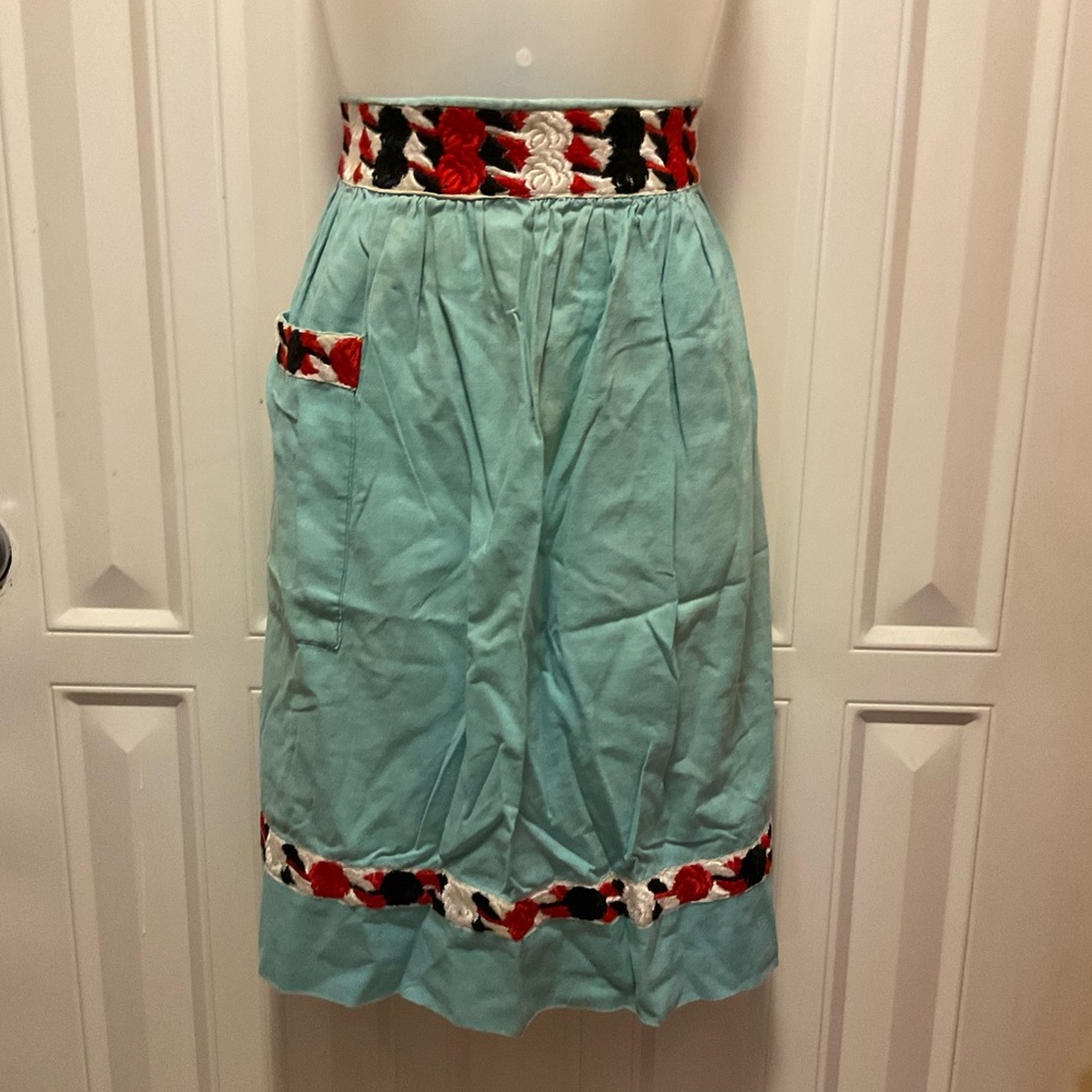 Vintage half apron, 1 pockets